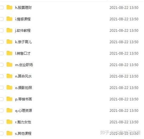 2022全网最全的知识付费课程合集 知乎