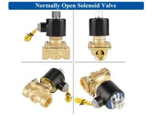 Normally Closed And Normally Open Solenoid Valve