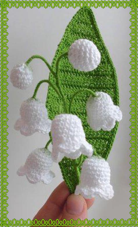 Crochet Knit Unlimited Lilies Of The Valley Crocheted