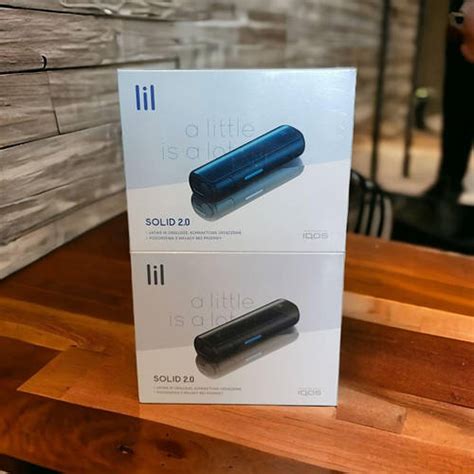 Купити Iqos Lil Solid 2.0 Чорний та Синій (Айкос Ліл Солід 2.0), ціна ...