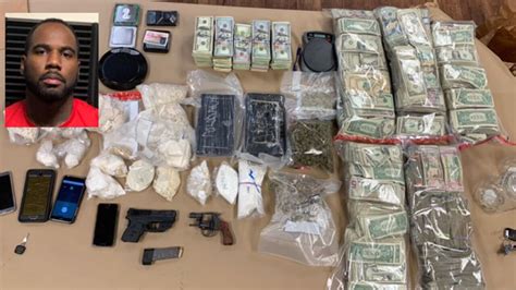 Pbso Suspected Dealer Arrested Drugs Guns And Cash Seized