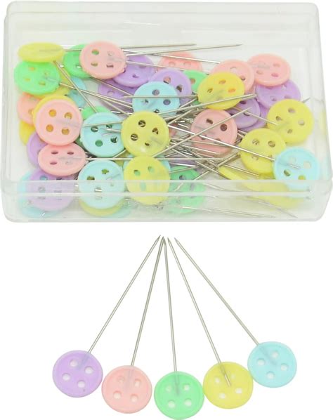 50 Pcs Sewing Pins Head Pins Sewing Pins Dressmaking Quilting Pins