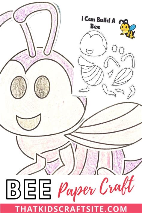 Bee Paper Craft - That Kids' Craft Site