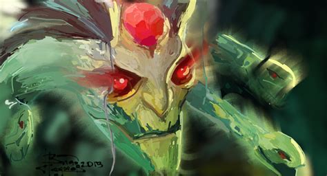 Dota 2 Wallpapers: Dota 2 Art - Medusa by D1KD