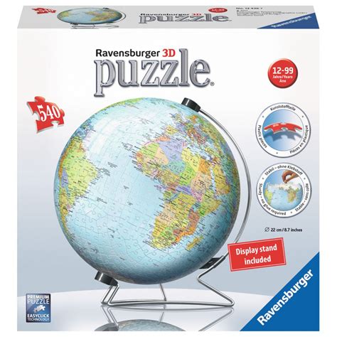 Ravensburger Puzzle D Globus Puzzleball D Lk Max Kovy Hra Ky