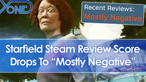 Starfield Steam Review Score Drops To Mostly Negative - YouTube