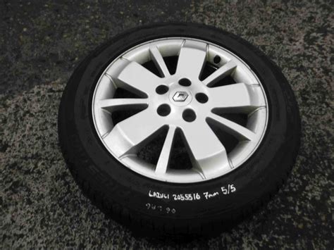 Renault Laguna Lazuli Alloy Wheel Tyre Mm