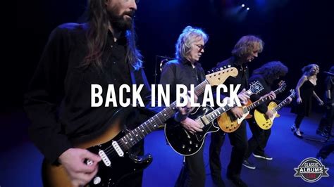 Classic Albums Live Tribute Show: AC/DC - Back In Black, Centre In The ...