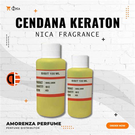 Jual Bibit Parfum Murni CENDANA KERATON CENDANA Nica Fragrance 100ml