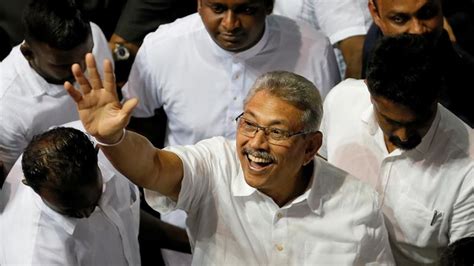 Gotabaya Rajapaksa Launches Sri Lanka Presidential Bid Sri Lanka