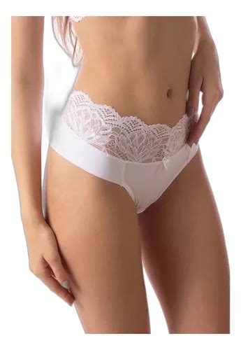 Calcinha Simony Lingerie Fio C S De Renda Microfibra Parcelamento Sem