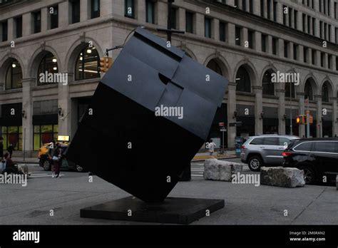 Photograph of Astor Place cube Stock Photo - Alamy