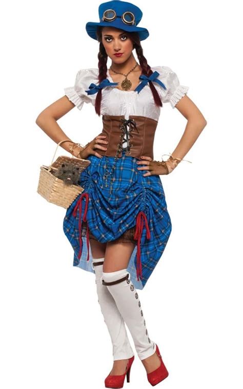 Steampunk Dorothy Wizard Oz Adult Womens Licensed Fancy Dress Halloween Costume Ebay