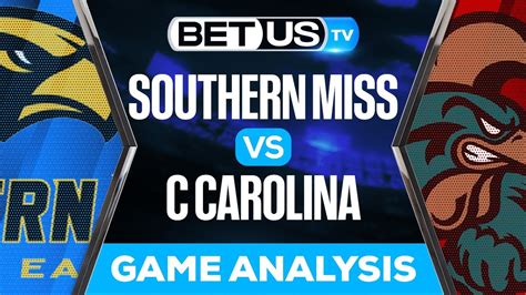 Southern Miss Vs Coastal Carolina College Football Week 11 Game