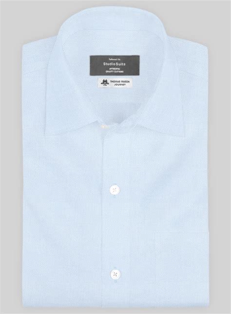 Thomas Mason Light Blue Oxford Shirt Studiosuits