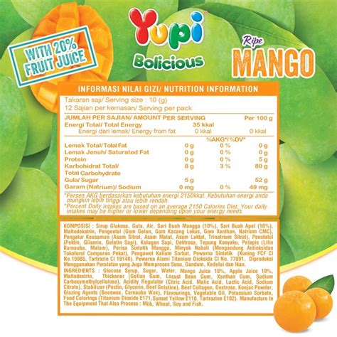 Yupi Yupi Bolicious Mango Box