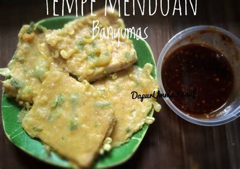 Resep Tempe Mendoan Banyumas Oleh DapurUmmaYusuf Cookpad