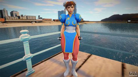 Chun Li Skin For Gta San Andreas