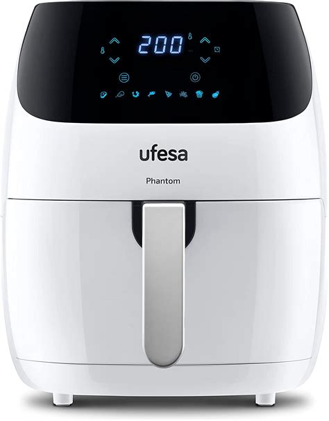 Ufesa AF5100 White Phantom Freidora De Aire Sin Aceite Con WIFI 5L