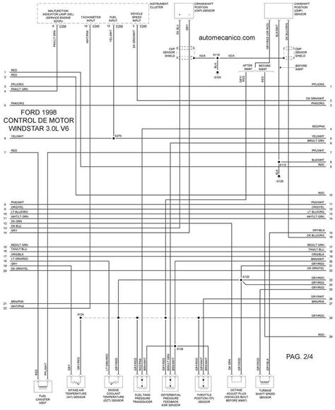 Diagrama Electrico Ford Windstar 2000 Car