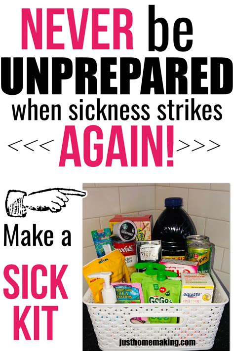 Trust Us Mama You Need A Sick Day Survival Kit Artofit