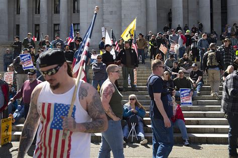 Photos March For Our Rights Pro Gun Rally At Olympia Kuow News And