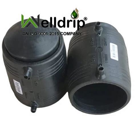 Heavy Plastic Black Hdpe Electrofusion End Cap For Chemical Handling