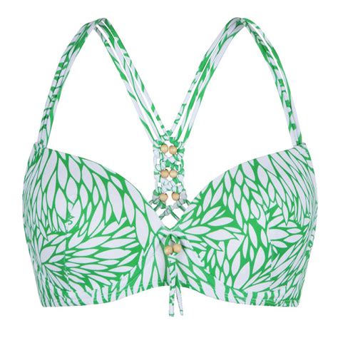 Green Moulded Bikini Top Brandalley