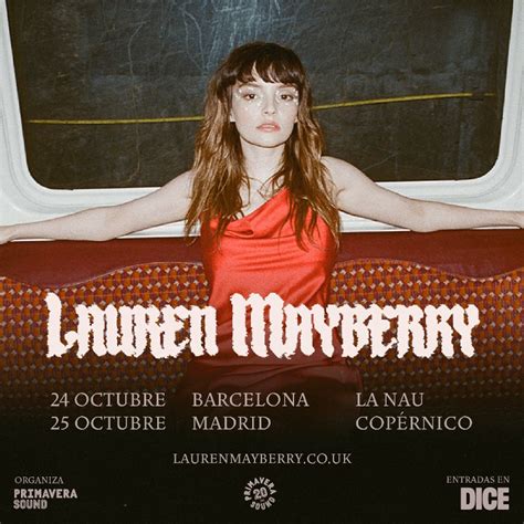 Lauren Mayberry De Chvrches Nos Visita En Solitario