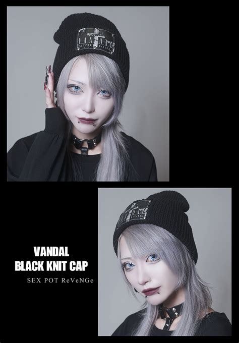 VANDAL BLACK ニットキャップ SEX POT OFFICIAL WEB SHOPパンクロックファッション通販