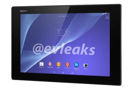 Se filtran imágenes e información del Xperia Z2 Tablet el nuevo tablet