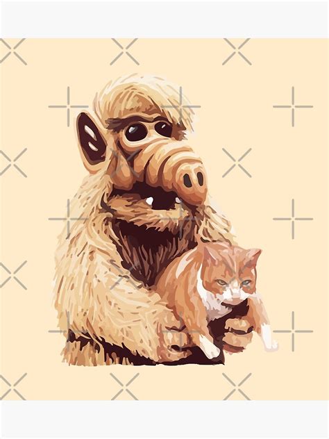 Alf Alien Life Form Poster For Sale By Beauartistic Redbubble