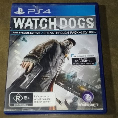 Watchdogs Exclusive Edition Includes Dlc Video Gaming Video Games