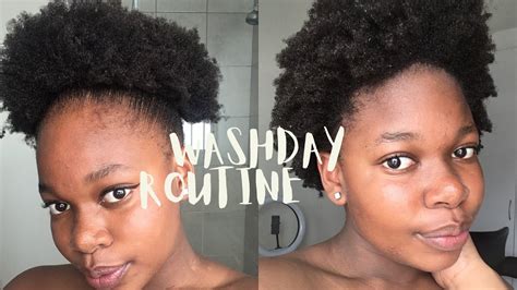 My 4c Natural Hair Washday Routine Sa Youtuber Lesego Mahlophe Cantu Organicsdermasul