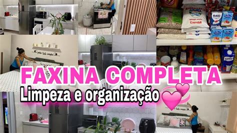 Faxina Completa Limpeza E Organiza O Organizando As Compras Limpeza