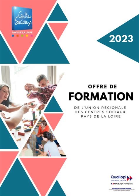 Le catalogue de formation 2023 est sorti Union régionale des centres