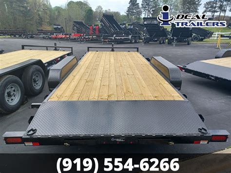 7x20 10K Sure Trac Flatbed Car Hauler Trailer