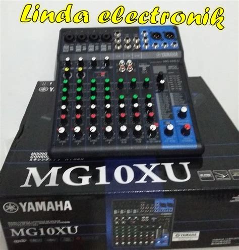 Jual Mixer Yamaha Mg Xu Channel Di Lapak Linda Electronik