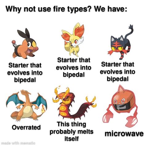 Starters That Evolve Into Bipedal 💀 Rpokemonmemes