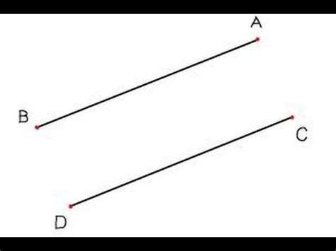 How To Draw Parallel Lines Youtube