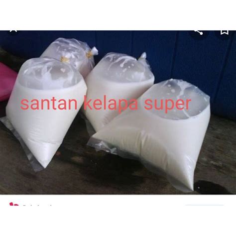 jual santan kelapa freshkantong shopee indonesia