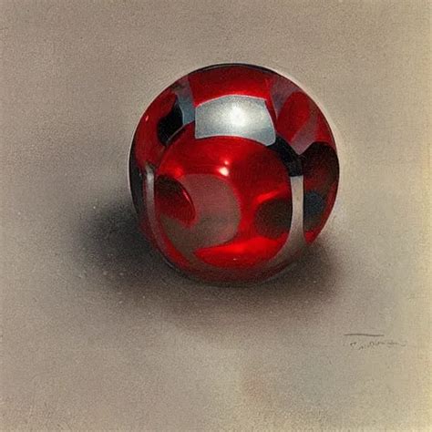 Chrome Spheres On A Red Cube By Anders Zorn Stable Diffusion OpenArt