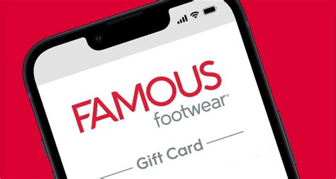 Gift Cards, Famous Footwear