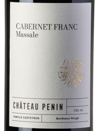 Ch Teau Penin Cabernet Franc Vivino Us