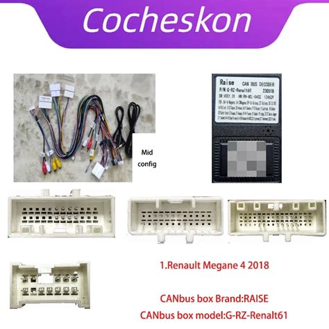 Cocheskon Voiture Pin C Blage Sfp Adaptateur Canbus Box D Codeur