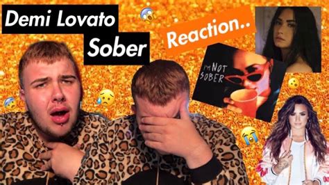 Demi Lovato Sober Reaction 😱😭 Youtube