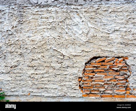 Texture De Ciment Cailler Blanche Abstraite Sur Fond De Mur De