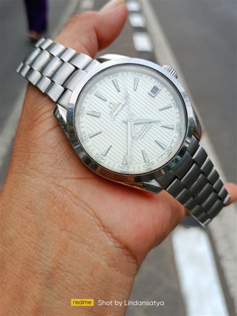 Jam Pria Omega Seamaster Automatic Fesyen Pria Jam Tangan Di Carousell