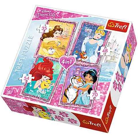 Disney Princess 4 v 1 puzzle Trefl nakupovanje v IgračeShop