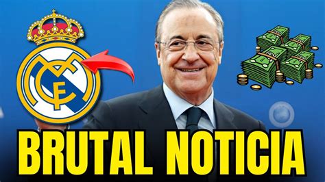 FLORENTINO CONFIRMA ESTA BRUTAL NOTICIA PARA EL REAL MADRID